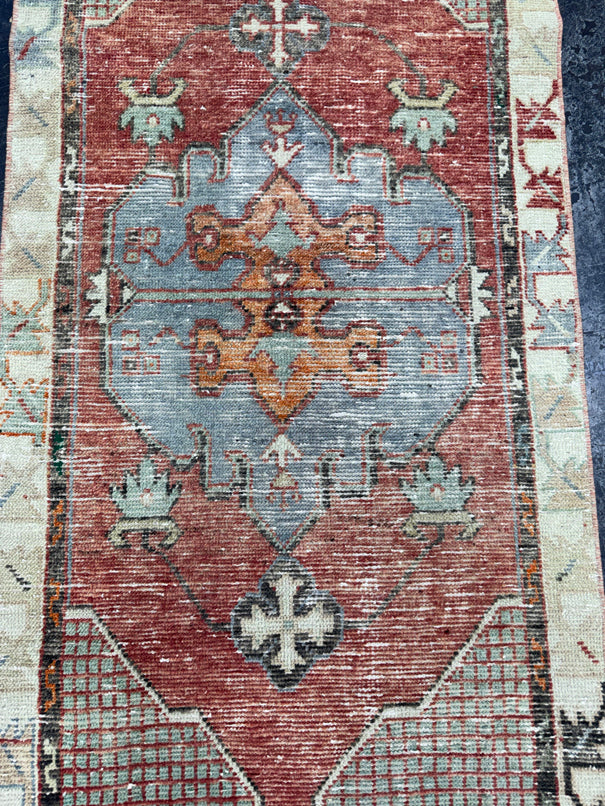 Turkish Vintage Rug 2'5" x 4'11" #24493