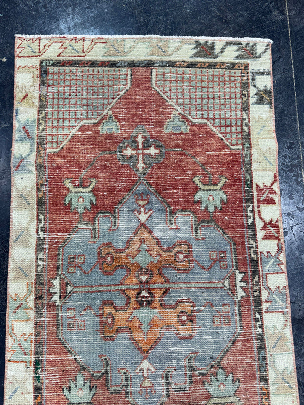 Turkish Vintage Rug 2'5" x 4'11" #24493