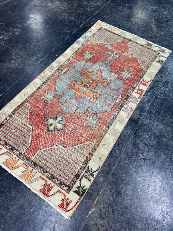 Turkish Vintage Rug 2'5" x 4'11" #24493
