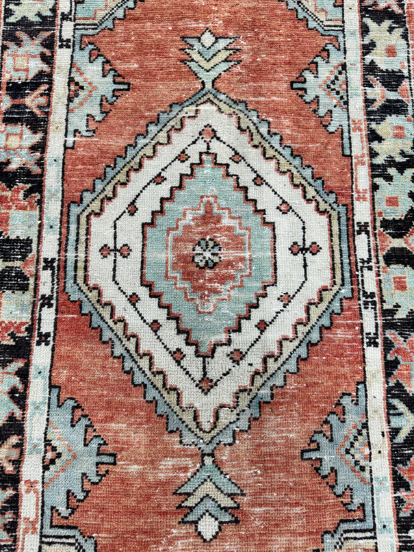 Turkish Vintage Rug 2'5" x 5'1" #24483