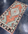 Turkish Vintage Rug 2'5" x 5'1" #24483