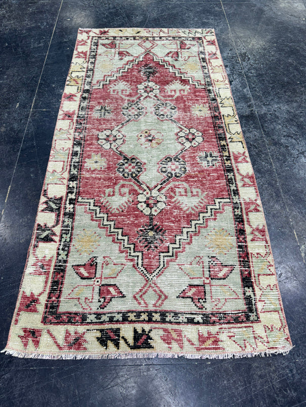 Turkish Vintage Rug 2'4" x 5' #24485