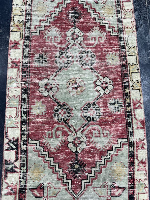 Turkish Vintage Rug 2'4" x 5' #24485