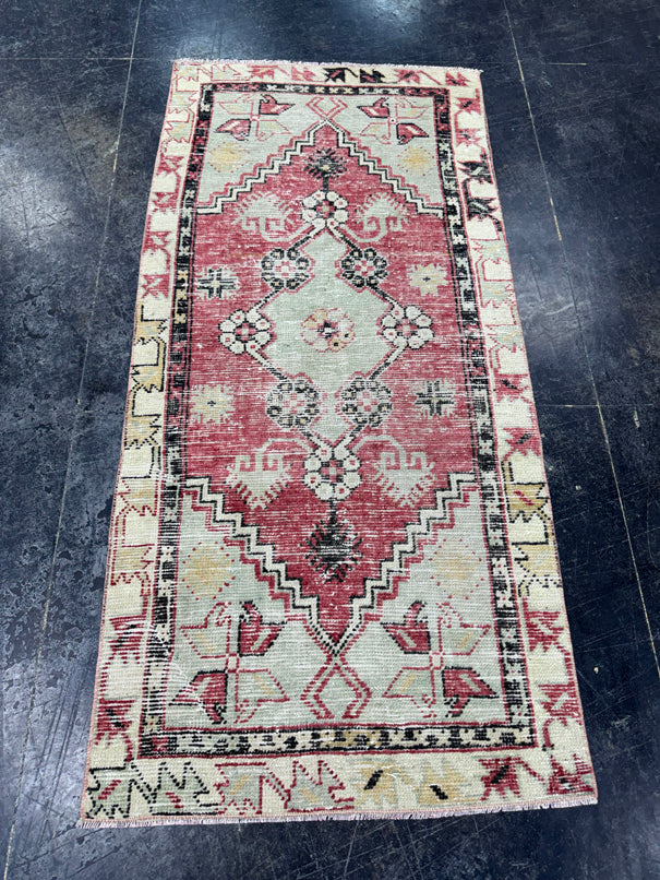 Turkish Vintage Rug 2'4" x 5' #24485