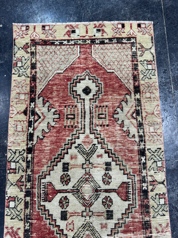 Turkish Vintage Rug 2'4" x 5'5" #24486