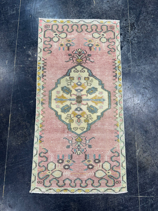 Turkish Vintage Rug 2'2" x 4'4" #24487