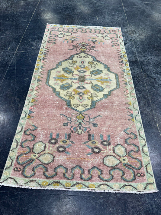 Turkish Vintage Rug 2'2" x 4'4" #24487
