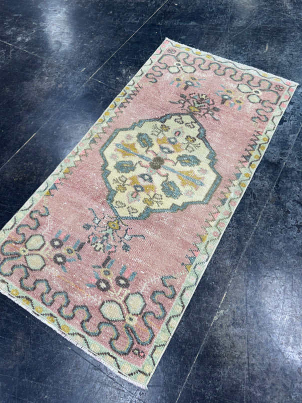Turkish Vintage Rug 2'2" x 4'4" #24487