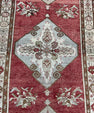 Turkish Vintage Runner Rug 3'5" x 10'8" #24480