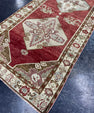 Turkish Vintage Runner Rug 3'5" x 10'8" #24480