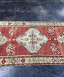 Turkish Vintage Runner Rug 3'5" x 10'8" #24480
