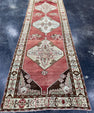 Turkish Vintage Runner Rug 3'5" x 10'8" #24480