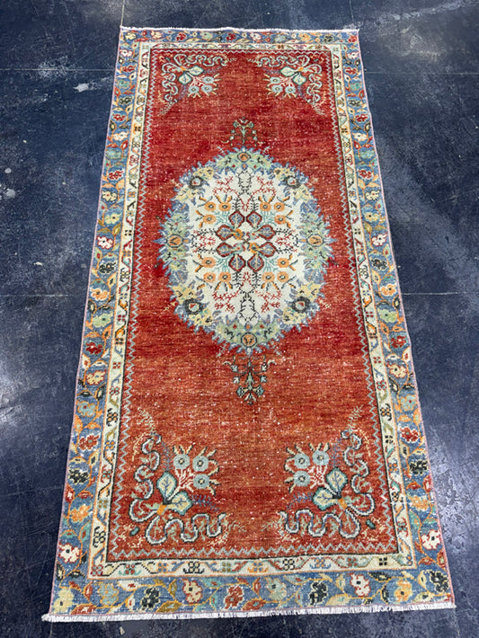 Turkish Vintage Rug 3' x 6'4" #24481