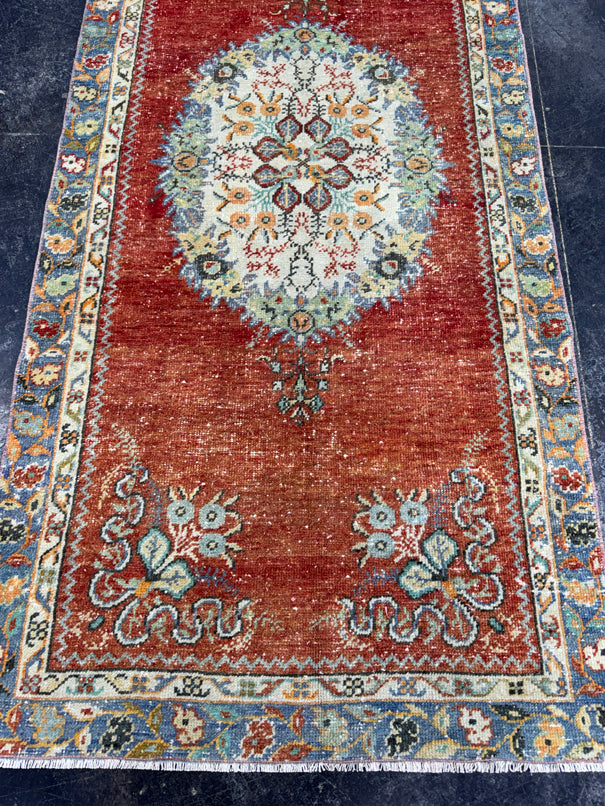 Turkish Vintage Rug 3' x 6'4" #24481