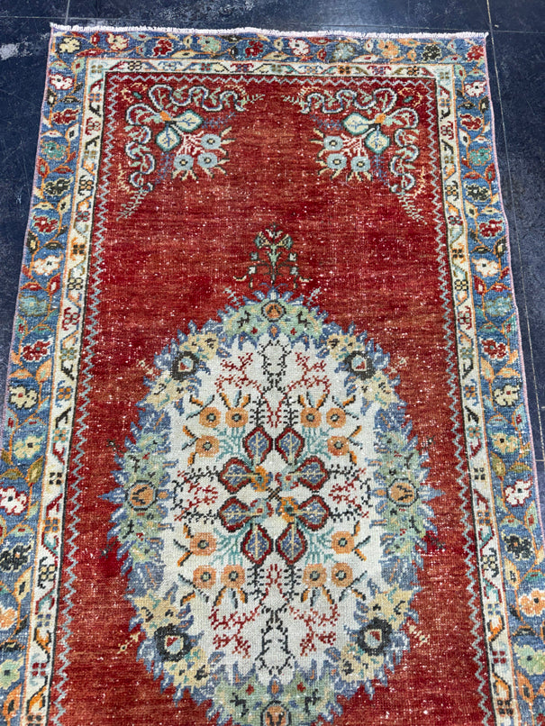 Turkish Vintage Rug 3' x 6'4" #24481