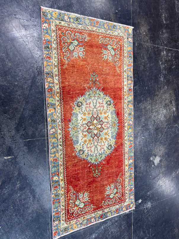 Turkish Vintage Rug 3' x 6'4" #24481