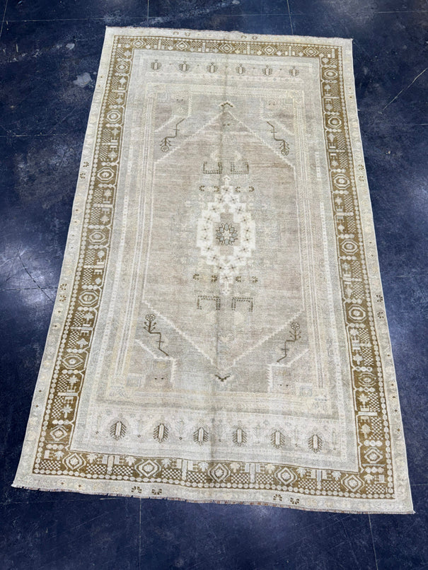 Turkish Vintage Rug 5'1" x 8'7" #24478
