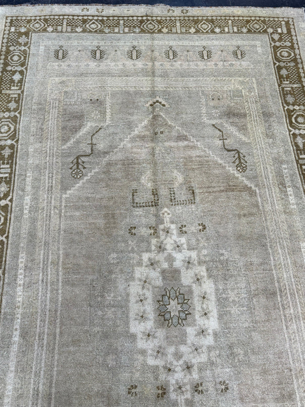 Turkish Vintage Rug 5'1" x 8'7" #24478
