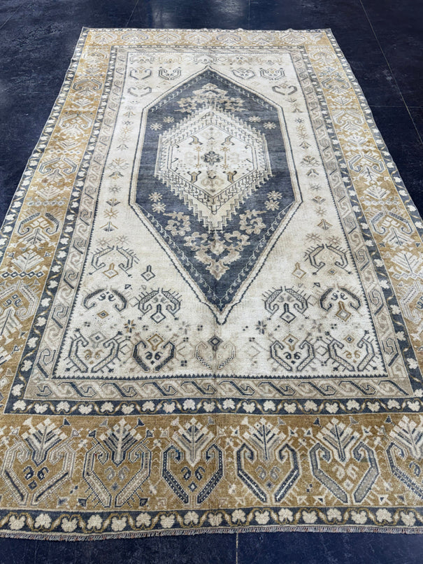 Turkish Vintage Rug 5'11" x 10'4" #24476