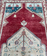 Turkish Vintage Runner Rug 4'5" x 9'1" #24552