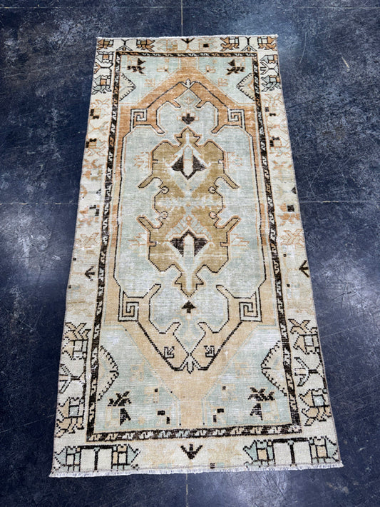 Turkish Vintage Rug 2'3" x 4'10" #24546
