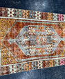 Turkish Vintage Rug 2'7" x 3'10" #24543