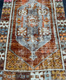 Turkish Vintage Rug 2'7" x 3'10" #24543
