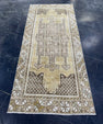 Turkish Vintage Runner Rug 3'3" x 7'6" #24598
