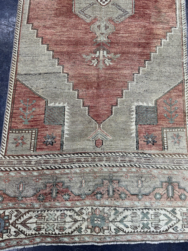 Turkish Vintage Runner Rug 2'11" x 11' #24597