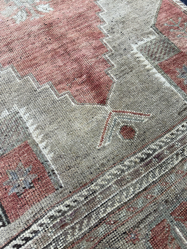 Turkish Vintage Runner Rug 2'11" x 11' #24597