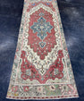 Turkish Vintage Runner Rug 3'1" x 8'7" #24596