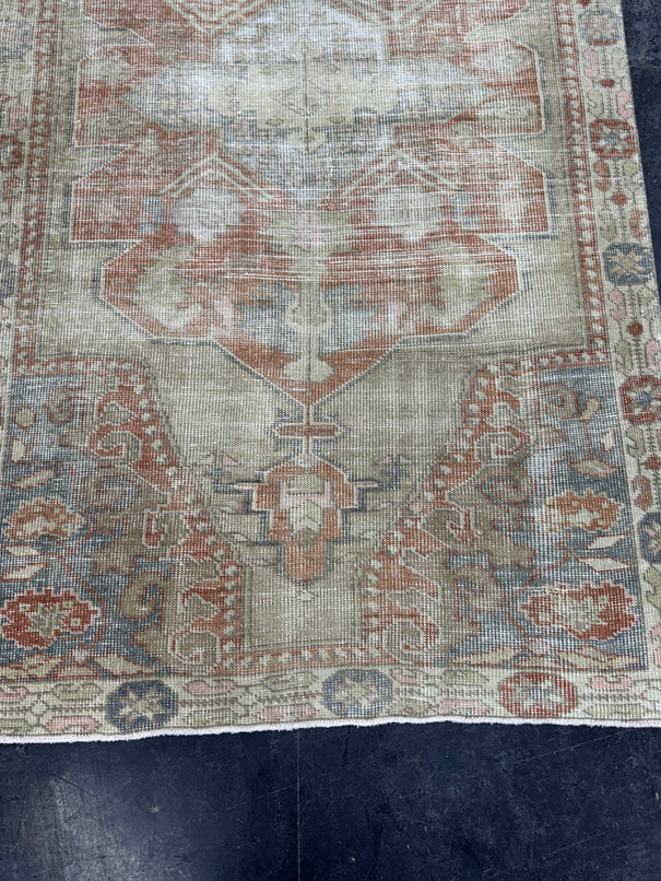 Turkish Vintage Rug 4'2" x 7'6" #24593