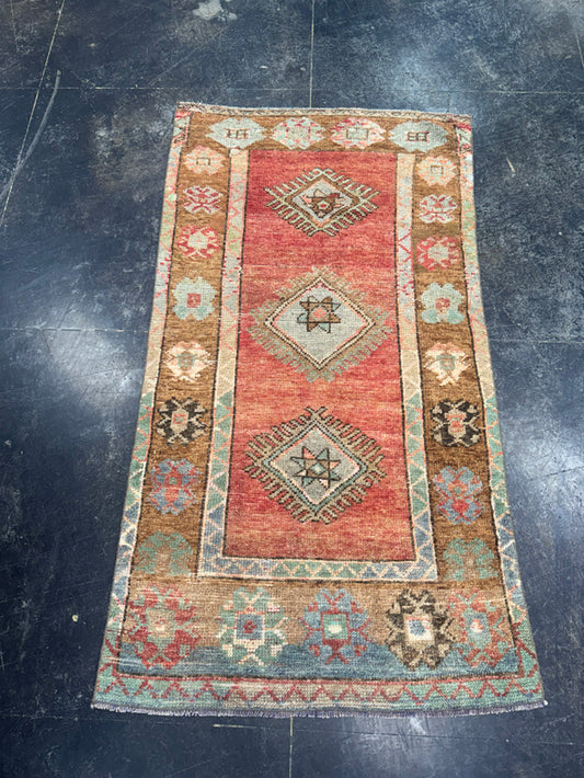 Turkish Vintage Rug 3' x 5'7" #24590