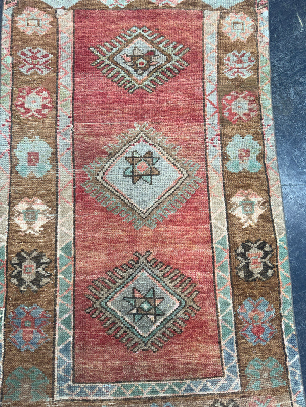Turkish Vintage Rug 3' x 5'7" #24590