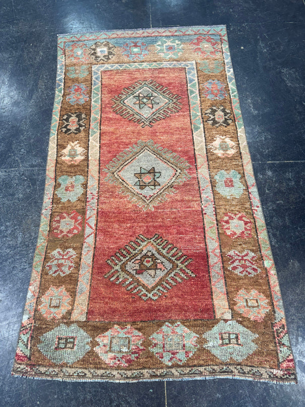 Turkish Vintage Rug 3' x 5'7" #24590
