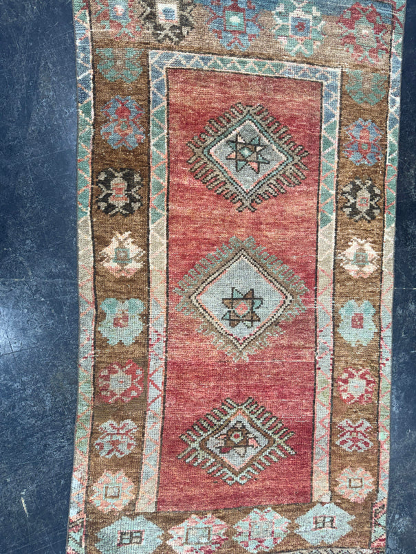 Turkish Vintage Rug 3' x 5'7" #24590
