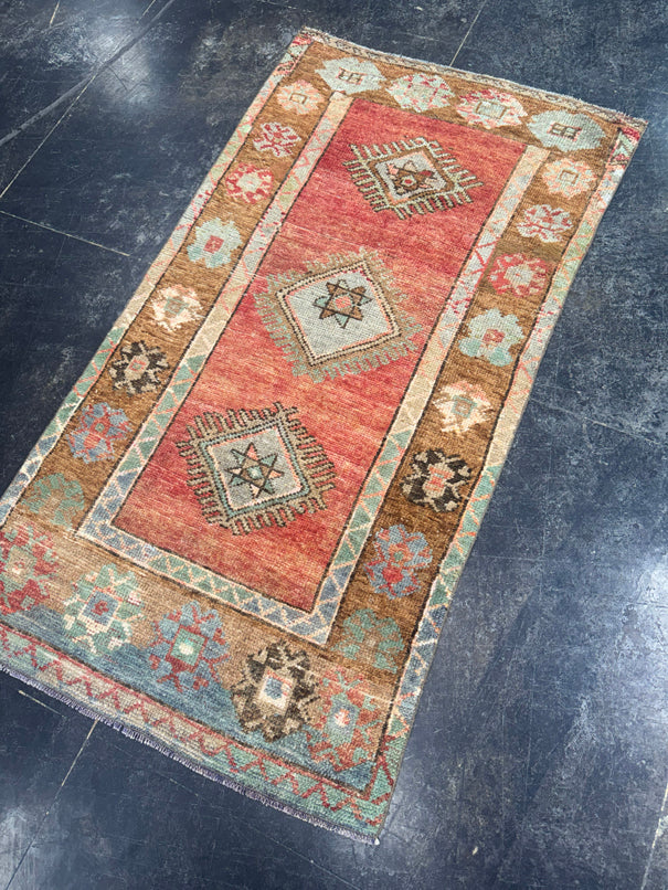 Turkish Vintage Rug 3' x 5'7" #24590