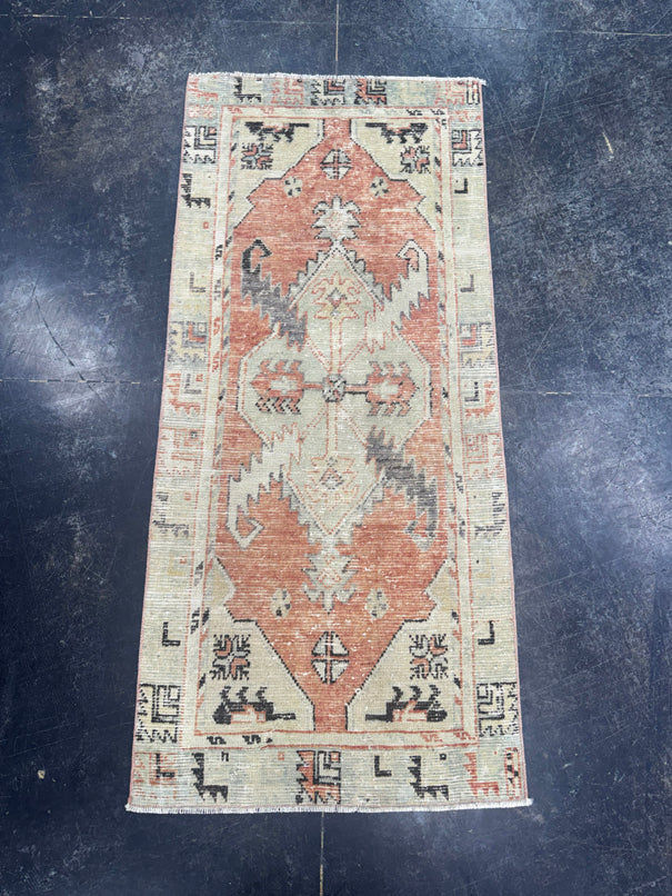 Turkish Vintage Rug 2'3" x 5' #24579