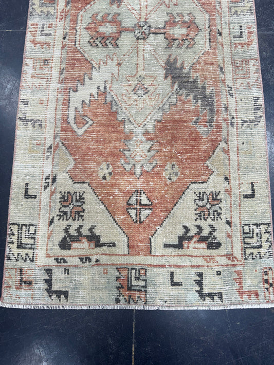 Turkish Vintage Rug 2'3" x 5' #24579