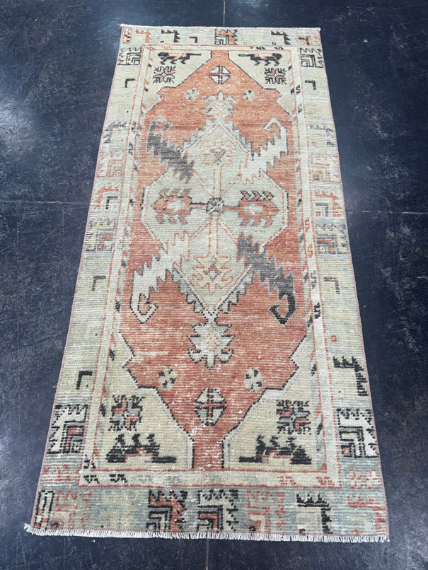 Turkish Vintage Rug 2'3" x 5' #24579