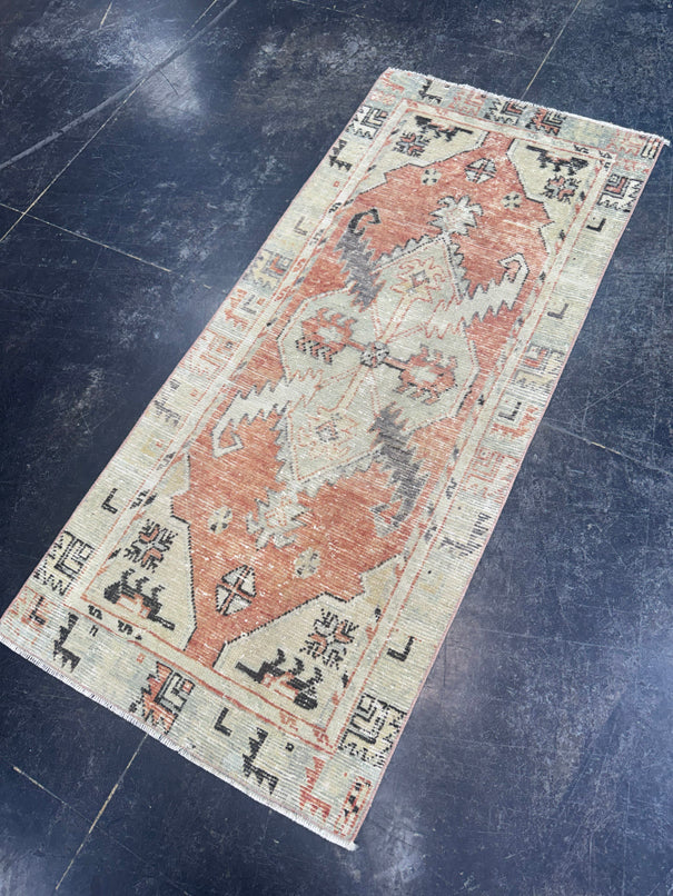 Turkish Vintage Rug 2'3" x 5' #24579