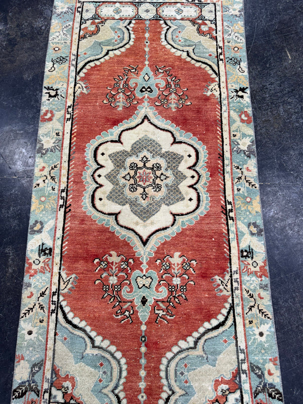 Turkish Vintage Rug 2'10" x 6'3" #24578