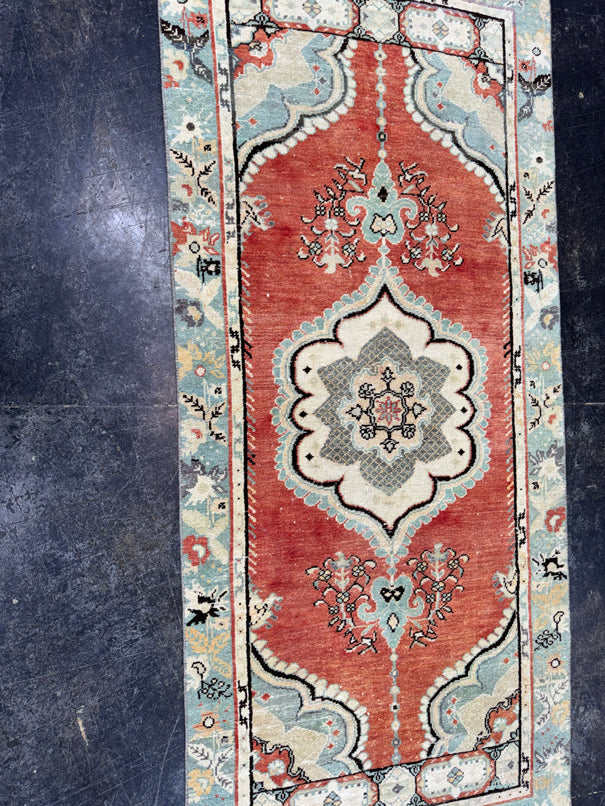 Turkish Vintage Rug 2'10" x 6'3" #24578