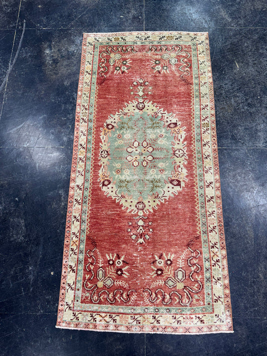 Turkish Vintage Rug 2'11" x 6'2" #24582