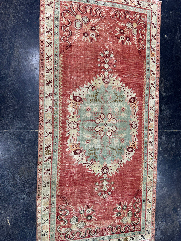 Turkish Vintage Rug 2'11" x 6'2" #24582