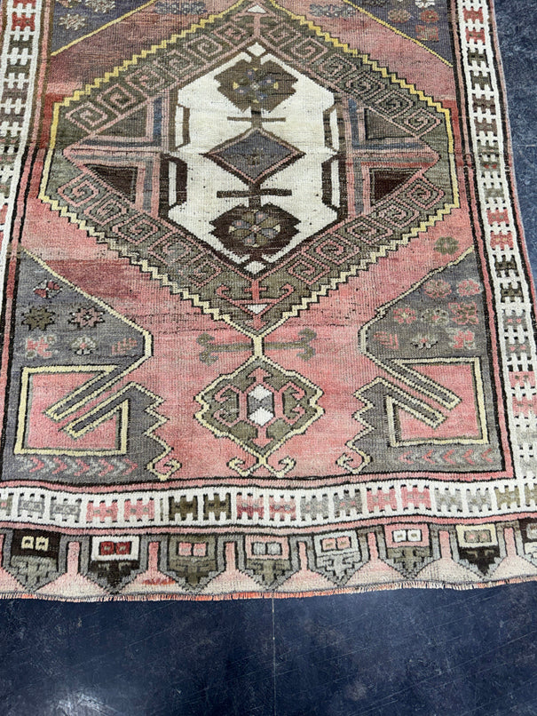 Turkish Vintage Rug 4'1" x 6'5" #24577
