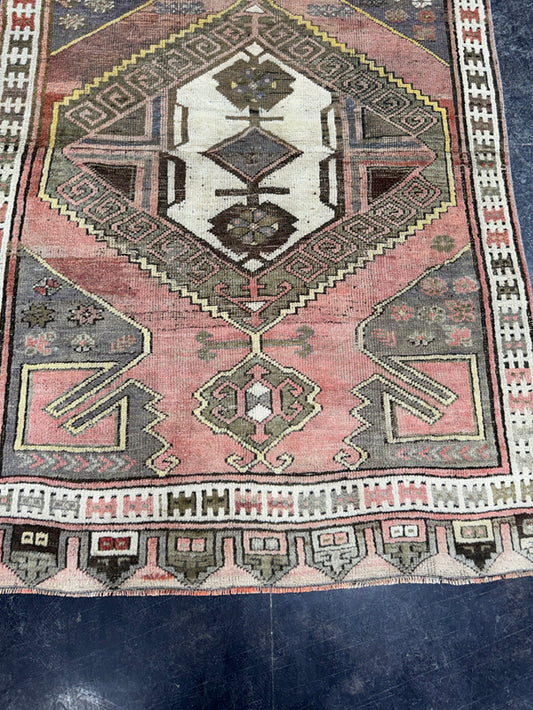 Turkish Vintage Rug 4'1" x 6'5" #24577