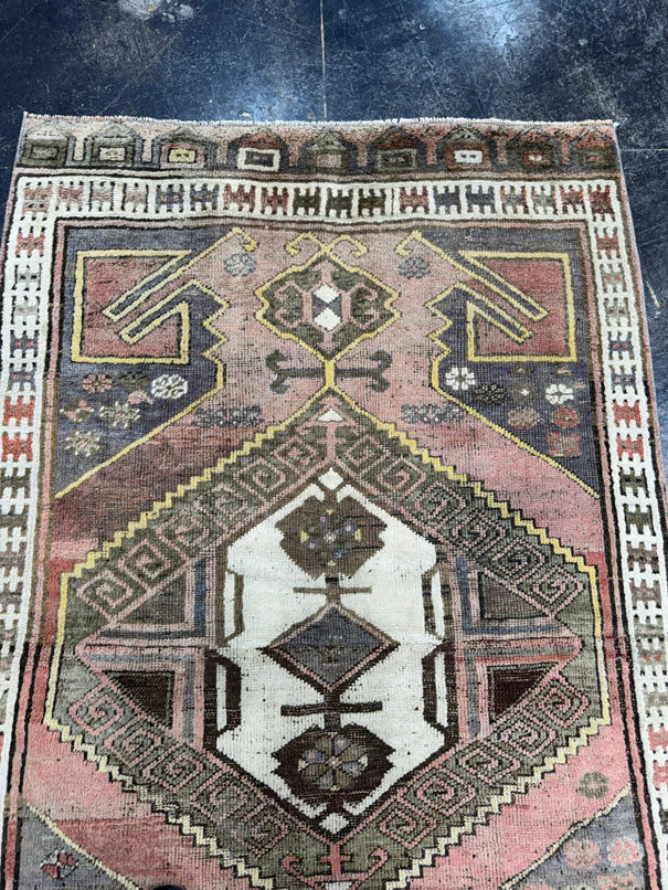 Turkish Vintage Rug 4'1" x 6'5" #24577