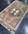 Turkish Vintage Rug 4'1" x 6'5" #24577