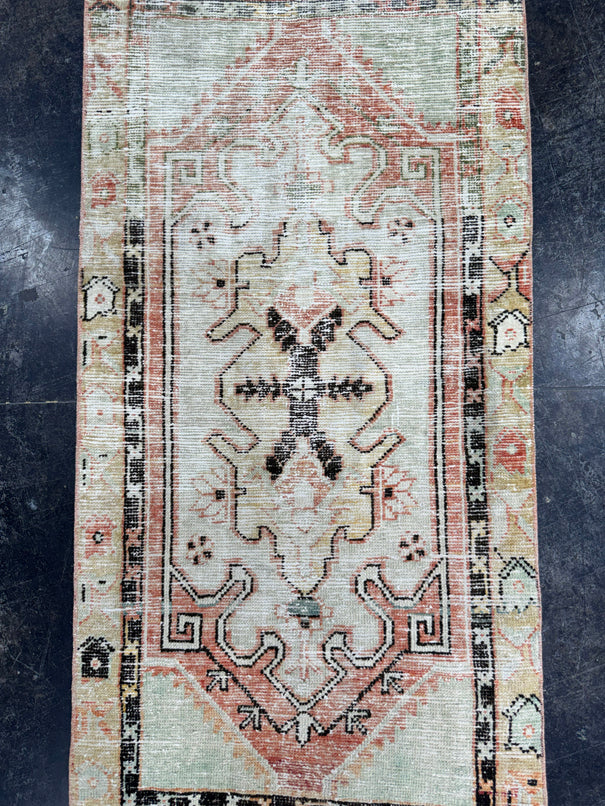 Turkish Vintage Rug 2'2" x 4'3" #24584